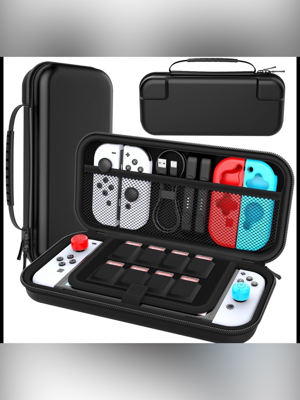 NIB Nintendo Switch Deluxe Carrying Case | Hard Shell Travel Storage